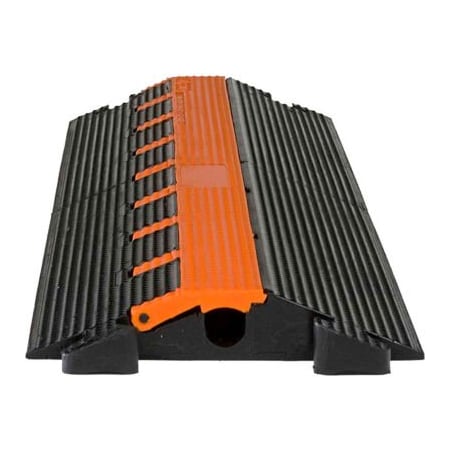 Elasco Products Elasco 1 Channel Cable Protector, 1" Channel, Orange/Black, LG1100 LG1100